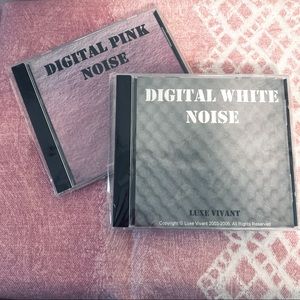 Pink Digital Noise and White Digital Noise CD’s
